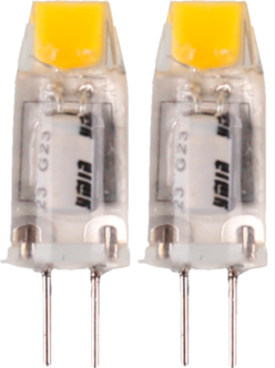 Stiftpære LED G4 12 V 1 W, 2-pakning