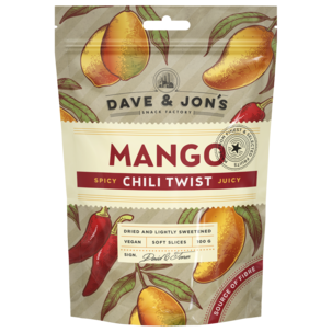 Dave and Jons torkad frukt, 100 g