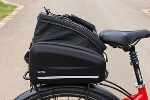 Zefal Z Traveler 80 cykelväska pakethållare, expanderbar