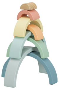 Regnbue i tre, 8 deler, for barn fra 1,5 år