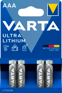 VARTA Ultra Lithium AAA/FR03 litiumbatteri
