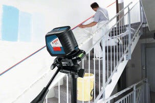 Krysslaser Bosch GLL 2-50 och stativ BT 150 Professional