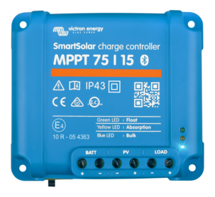 Victron SmartSolar MPPT 75/15 solcellsregulator, 12 V / 24 V