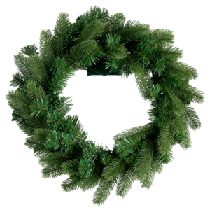 Dørkrans med belysning, batteridrevet LED, 48 cm, Northlight