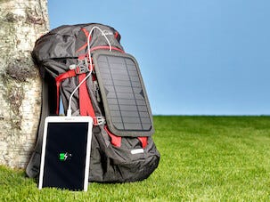 Solcellsladdare med USB 6 W, Exibel