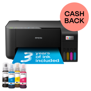 Epson EcoTank ET-2864 bläckstråleskrivare med bläck