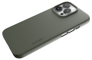 Nudient MagSafe Thin Case mobildeksel til iPhone 13 Pro, grønn