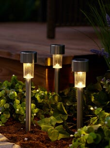 Solcellslampa 3-pack