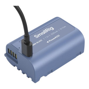 SmallRig 4906 DMW-BLK22-batteri for Panasonic, USB-C
