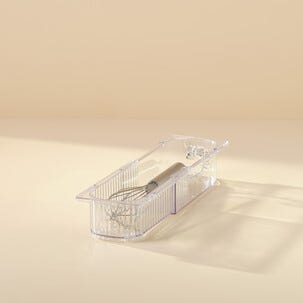 Lådinsats justerbar, transparent