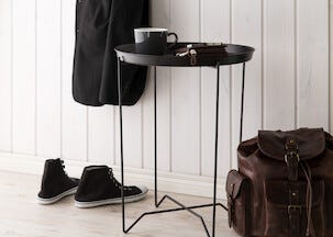 Brickbord metall, Ø 45 cm