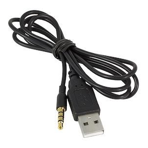 Ladekabel USB til 3,5 mm