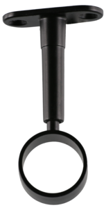 Rörhållare för 25 mm rör öppen gavel, 2-pack