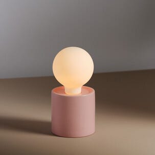 Northlight Pöytävalaisin paristokäyttöinen, ajastin, 16 cm