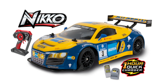 Radiostyrd bil street car Audi R8 Nikko