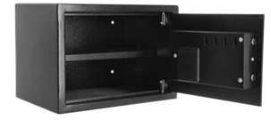 Kassaskåp, säkerhetsskåp med kodlås, 16 liter