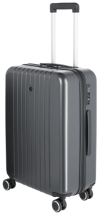 Resväska med hjul, grå