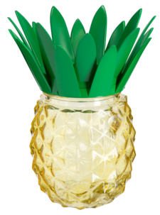 Solcellslykta Ananas