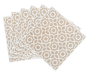 D-C-Fix selvklebende veggplater 15,25 × 15,25 cm, 6-pakning