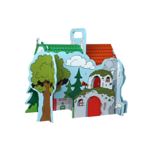 Bamse Leikkitalo leikkialusta, yli 3-vuotiaille