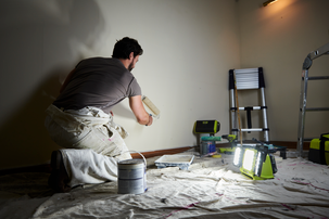 Ryobi arbeidslampe 3000 lm RLP18-0 One+, batteridrevet