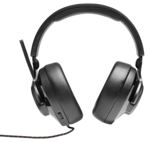 JBL Quantum 200 gaming headset med fällbar mikrofon