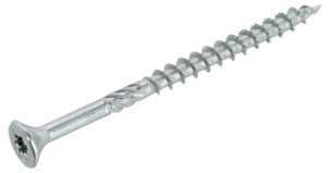 Träskruv försänkt, delgängad T 