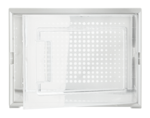 Stablebar skoeske med dør, 4-pakning