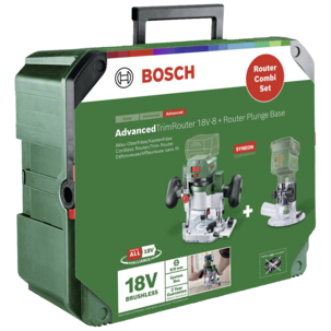 Bosch kombifrässats, handöverfräs och insticksenhet