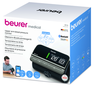 Beurer blodtrycksmätare BM 81 easyLock Bluetooth, överarm