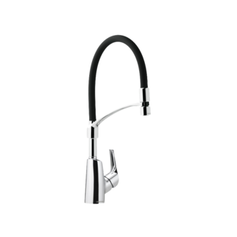 Damixa Rowan Pro Keittiöhana, ulosvedettävä juoksuputki, kromi