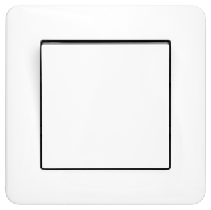 Schneider Exxact strömbrytare 1-pol/trapp vit 5-pack