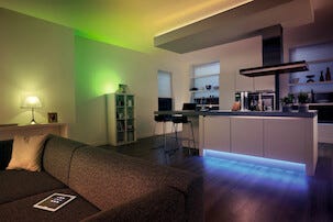 Philips Hue Go oppladbar bordlampe LED, Bluetooth