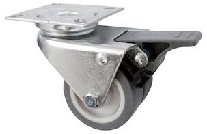 Dreibart dobbelt hjul, 50 mm