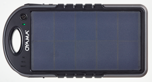 Powerbank med solcelle, 4000 mAh