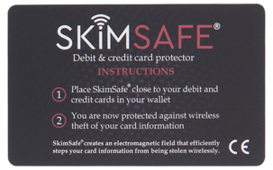 Bank- och kreditkortsskydd SkimSafe