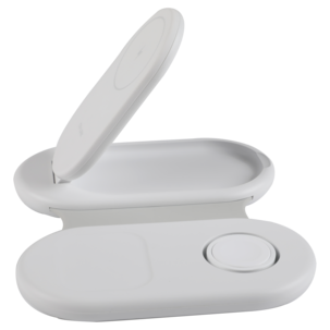 Trådløs lader 3-i-1 Qi2 magnetisk, Apple og Android