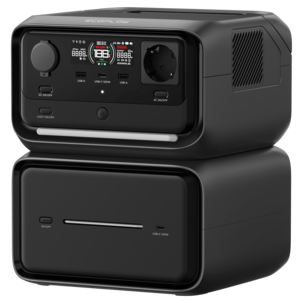 EcoFlow River 3 Max Plus Wireless kraftstasjon, 858 Wh, Qi2