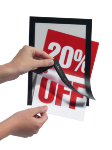 Självhäftande magnetram Durable