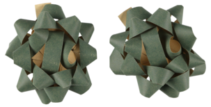 Presentrosett, papper, matt, 2-pack