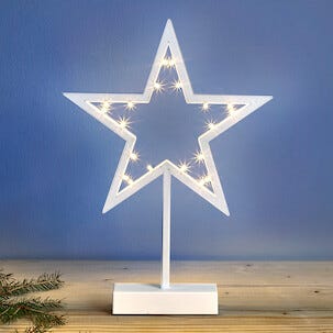 Batteridriven ljusstake med timer