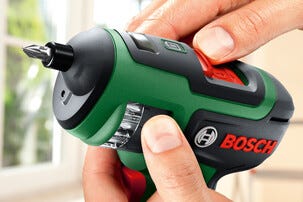 Bosch PSR Select drill 4 V med bits, 1 batteri