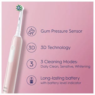 Oral-B Pro Series 1 Sähköhammasharja, 3 harjaustilaa