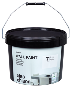 Väggfärg matt glans 7, volym 10 liter