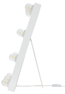 Speil med belysning 55 x 45 cm, Northlight