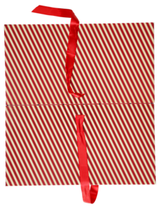 Tyhjä joulukalenteri itse täytettäväksi