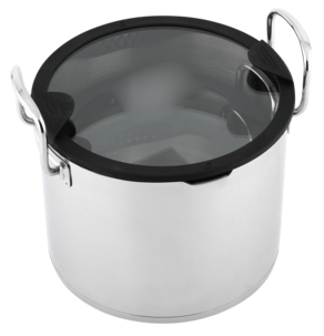 Kastrullset induktion rostfritt stål, 6 delar