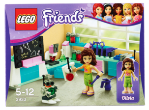 Olivias uppfinnarverkstad 3933, Lego Friends 