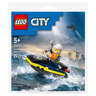 LEGO City Polisvattenskoter 30693 minipåse, från 5 år