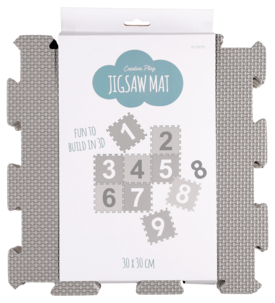 Pusselmatta med siffror